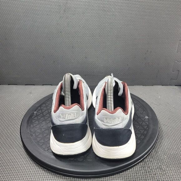 Puma Womens Sz 7.5 Grey Athletic Running Mesh Shoes - Picture 5 of 9